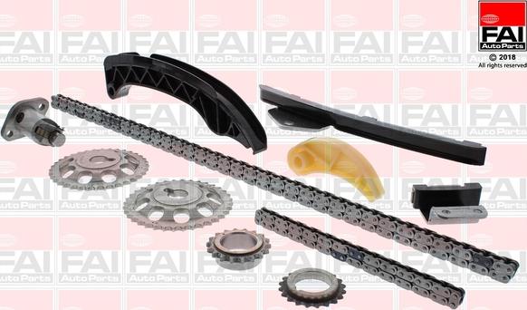 FAI AutoParts TCK305NG - Комплект цепи привода распредвала autospares.lv