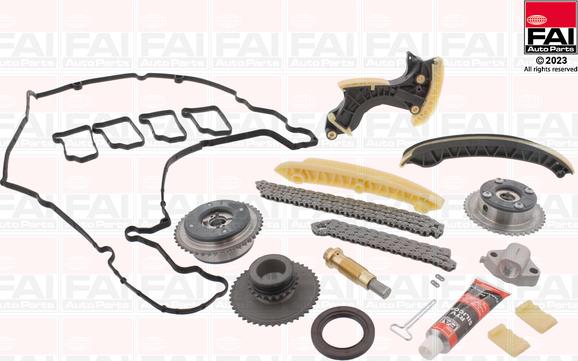 FAI AutoParts TCK380VVT - Комплект цепи привода распредвала autospares.lv