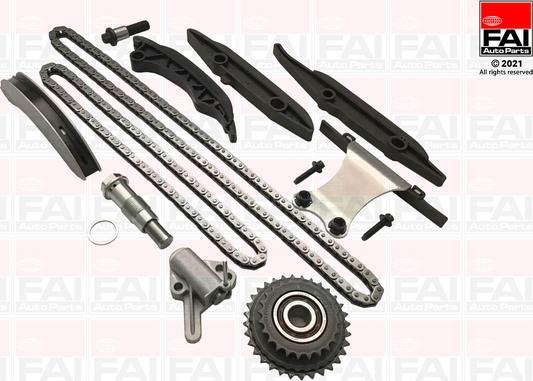 FAI AutoParts TCK337 - Комплект цепи привода распредвала autospares.lv