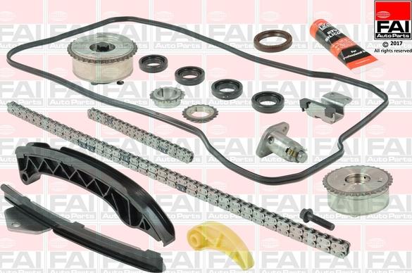 FAI AutoParts TCK290VVT - Комплект цепи привода распредвала autospares.lv