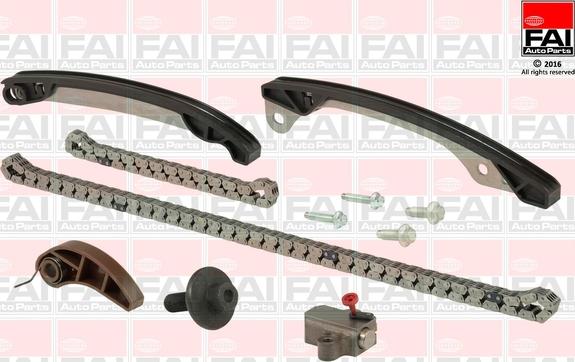 FAI AutoParts TCK249WONG - Комплект цепи привода распредвала autospares.lv