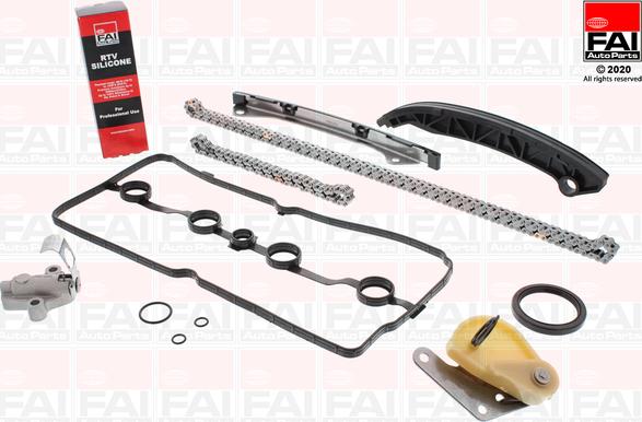 FAI AutoParts TCK250-12 - Комплект цепи привода распредвала autospares.lv