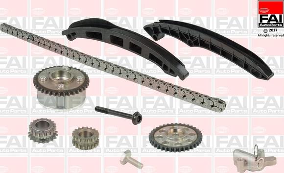 FAI AutoParts TCK211VVTNG - Комплект цепи привода распредвала autospares.lv