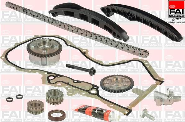 FAI AutoParts TCK211VVT - Комплект цепи привода распредвала autospares.lv