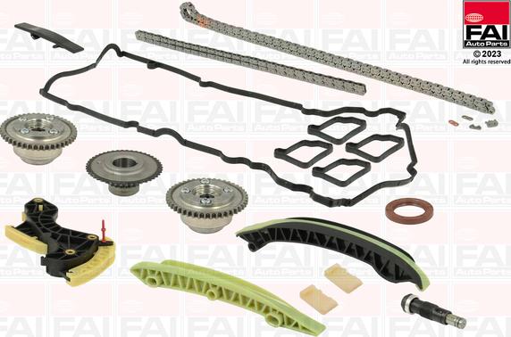 FAI AutoParts TCK230VVT - Комплект цепи привода распредвала autospares.lv