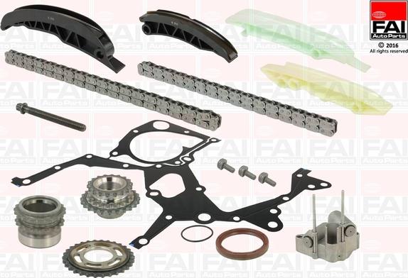 FAI AutoParts TCK238 - Комплект цепи привода распредвала autospares.lv