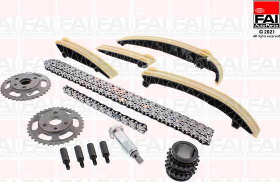 FAI AutoParts TCK226LNG - Комплект цепи привода распредвала autospares.lv