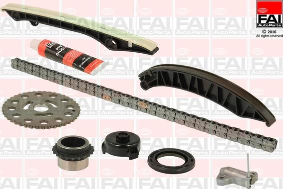 FAI AutoParts TCK228 - Комплект цепи привода распредвала autospares.lv