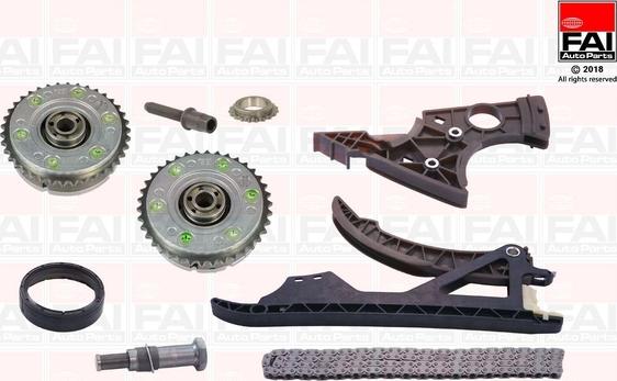 FAI AutoParts TCK22VVT - Комплект цепи привода распредвала autospares.lv