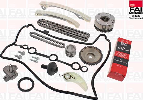 FAI AutoParts TCK275VVT - Комплект цепи привода распредвала autospares.lv