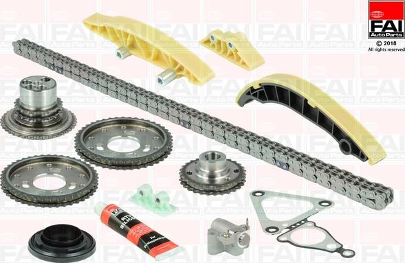 FAI AutoParts TCK27 - Комплект цепи привода распредвала autospares.lv