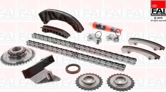 FAI AutoParts TCK79L - Комплект цепи привода распредвала autospares.lv