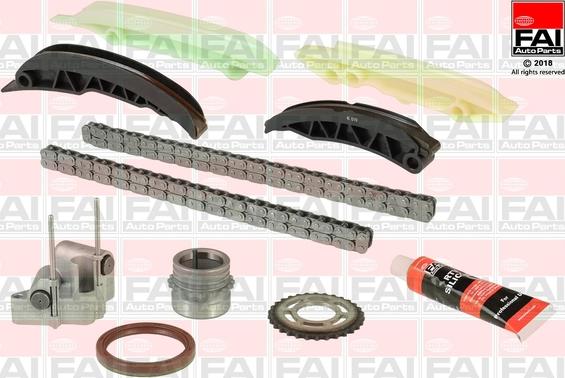 FAI AutoParts TCK74C - Комплект цепи привода распредвала autospares.lv