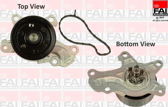 FAI AutoParts WP6659 - Водяной насос autospares.lv