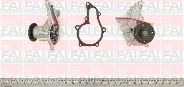 FAI AutoParts WP6089 - Водяной насос autospares.lv