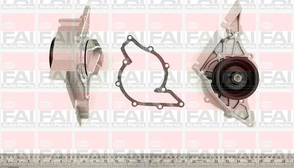 FAI AutoParts WP6102 - Водяной насос autospares.lv