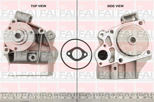 FAI AutoParts WP6130 - Водяной насос autospares.lv