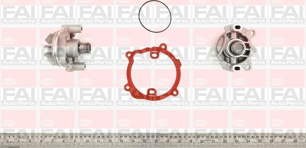 FAI AutoParts WP6380 - Водяной насос autospares.lv