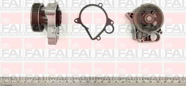 FAI AutoParts WP6231 - Водяной насос autospares.lv