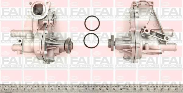 FAI AutoParts WP3193BH - Водяной насос autospares.lv