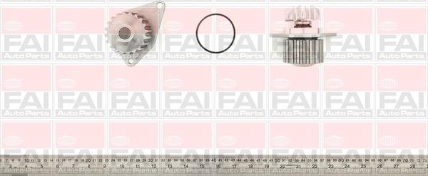 FAI AutoParts WP2492 - Водяной насос autospares.lv