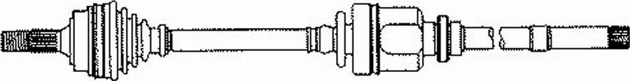 Farcom 121692 - Приводной вал autospares.lv