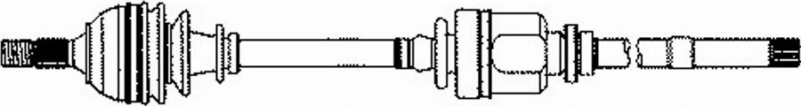 Farcom 121700 - Приводной вал autospares.lv