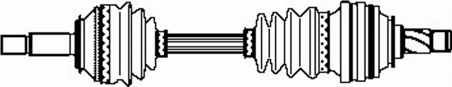 Farcom 122494 - Приводной вал autospares.lv