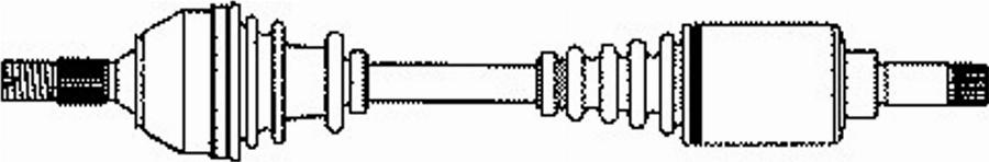 Farcom 122557 - Приводной вал autospares.lv