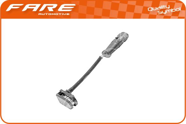 FARE SA 9758 - Сигнализатор, износ тормозных колодок autospares.lv