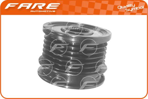 FARE SA 4456 - Шкив генератора, муфта autospares.lv