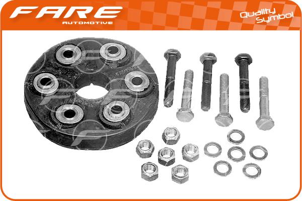 FARE SA 4193 - Шарнир, продольный вал autospares.lv