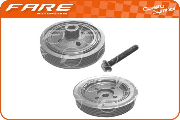 FARE SA 4267C - Шкив коленчатого вала autospares.lv