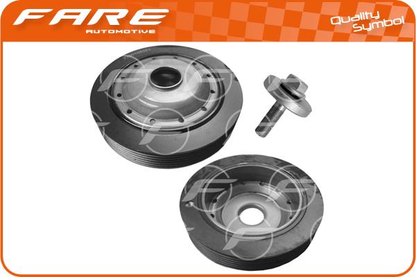 FARE SA 4205C - Шкив коленчатого вала autospares.lv