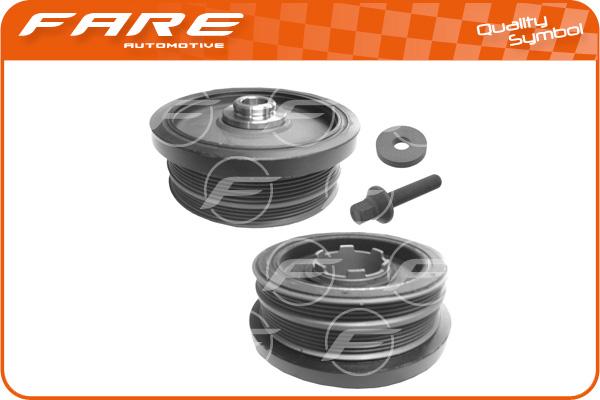 FARE SA 4226C - Шкив коленчатого вала autospares.lv