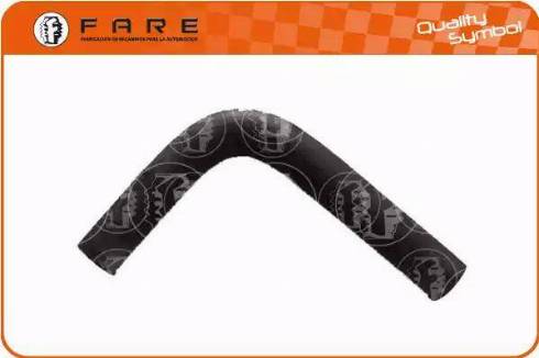 FARE SA 5444 - Шланг радиатора autospares.lv