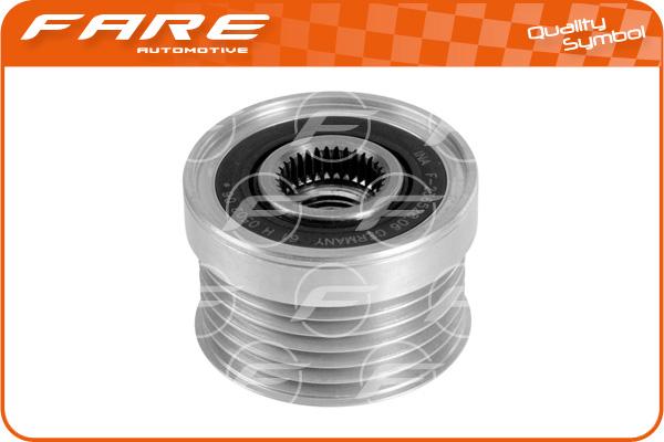 FARE SA 5158 - Шкив генератора, муфта autospares.lv