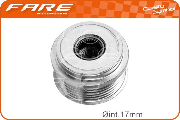 FARE SA 5161 - Шкив генератора, муфта autospares.lv