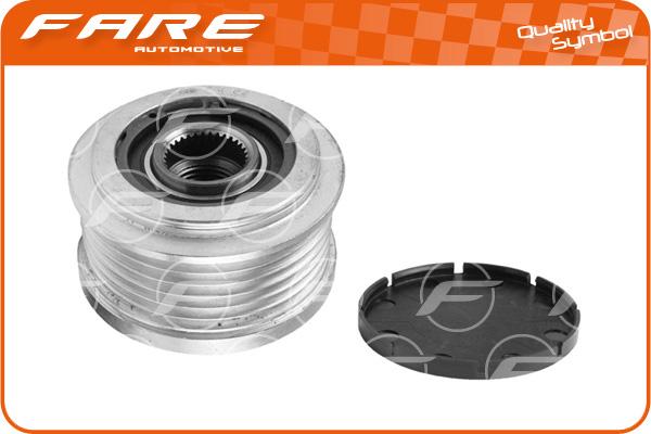 FARE SA 14861 - Шкив генератора, муфта autospares.lv