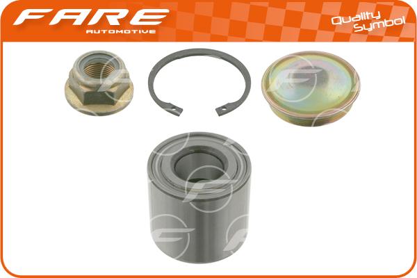 FARE SA 16172 - Подшипник ступицы колеса, комплект autospares.lv