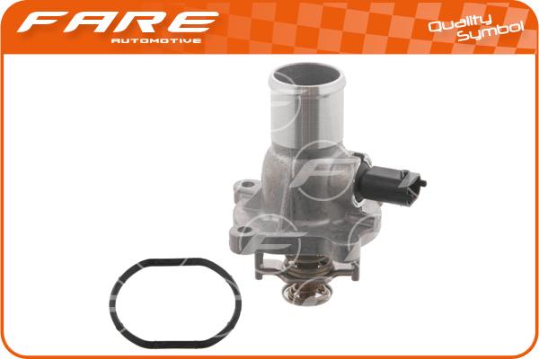 FARE SA 16204 - Термостат охлаждающей жидкости / корпус autospares.lv