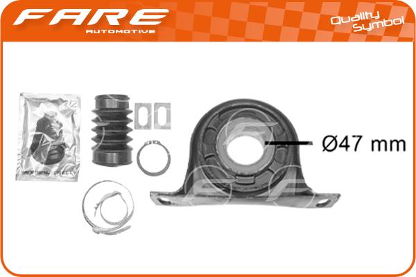 FARE SA 10918 - Подшипник карданного вала, центральная подвеска autospares.lv