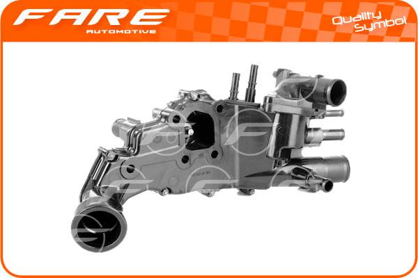 FARE SA 13481 - Термостат охлаждающей жидкости / корпус autospares.lv