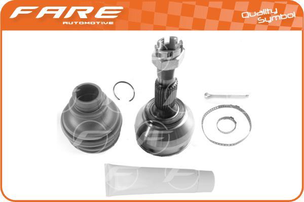 FARE SA 17018 - Шарнирный комплект, ШРУС, приводной вал autospares.lv