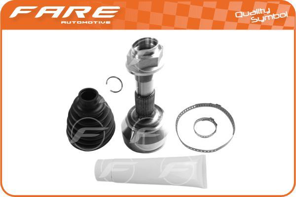 FARE SA 17028 - Шарнирный комплект, ШРУС, приводной вал autospares.lv