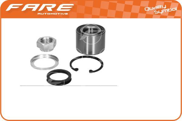 FARE SA 35905 - Подшипник ступицы колеса, комплект autospares.lv