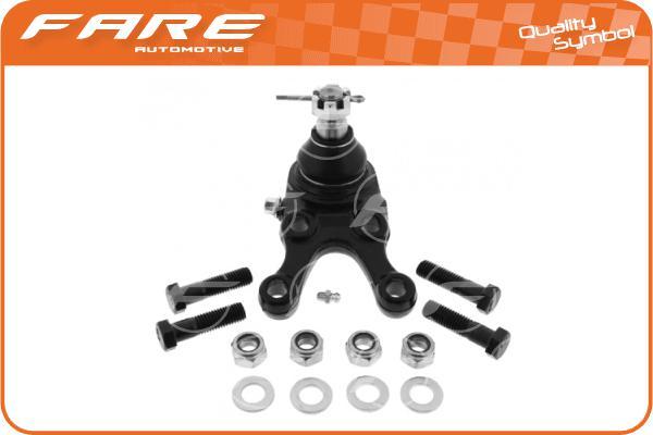 FARE SA 35638 - Шаровая опора, несущий / направляющий шарнир autospares.lv