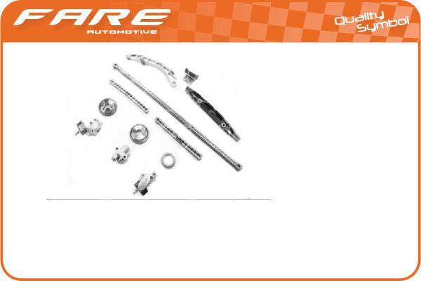 FARE SA 35879 - Комплект цепи привода распредвала autospares.lv