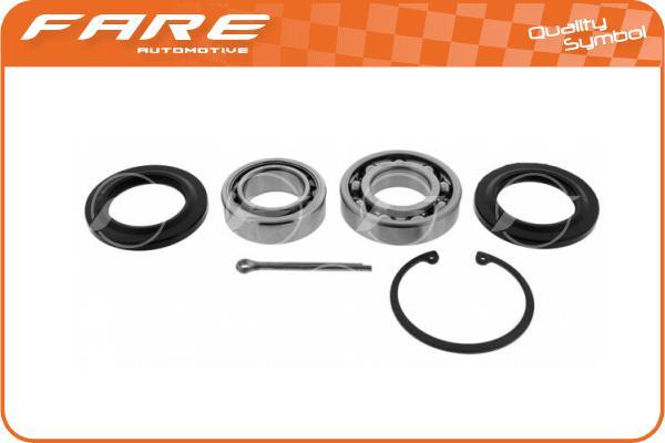 FARE SA 35216 - Подшипник ступицы колеса, комплект autospares.lv