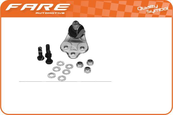 FARE SA 36091 - Шаровая опора, несущий / направляющий шарнир autospares.lv